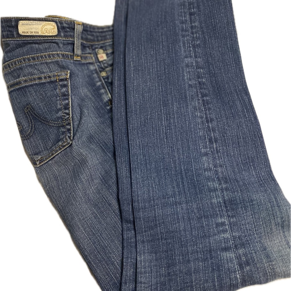 Ag Adriano Goldschmied Dark Blue Denim Jeans